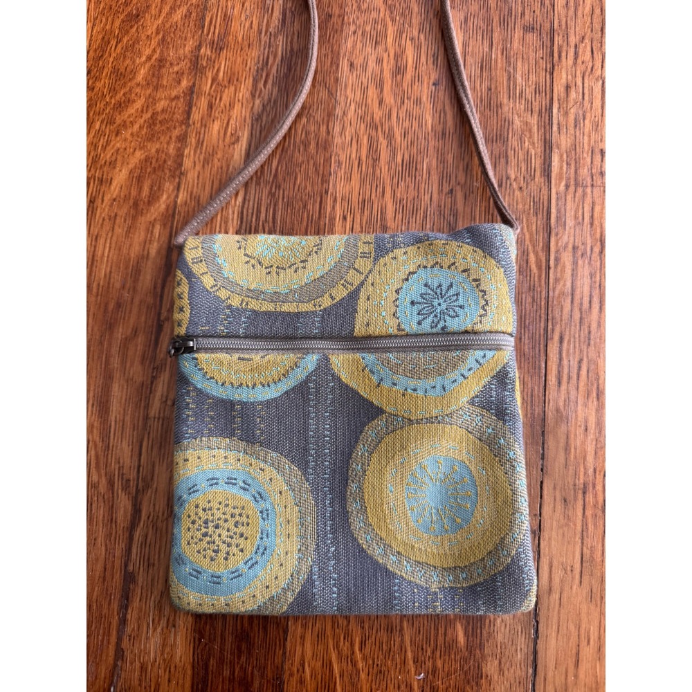 Maruca Handmade Boulder CO Tapestry Crossbody Bag 6x7 Artisan Purse